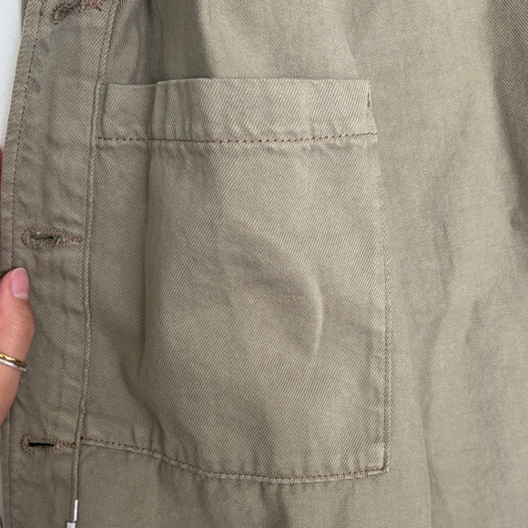 Relaxed Olive Utility Jacket - Women's Jackets & Coats - Picture 4 of 4